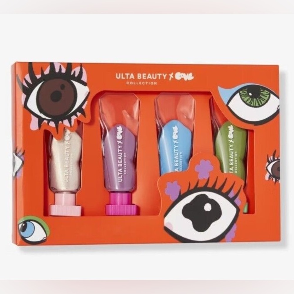 COVL Collection Cream Eyeshadow Set 3-matte shades/1-pearlescent
